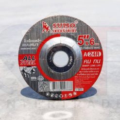 ใบเจียร 5” (125x6mm) หนา SUMO สีแดง
