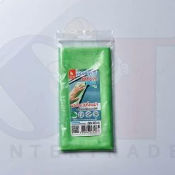 ผ้าไมโครไฟเบอร์เช็ดกระจก 30x40 300gsm สีเขียว SUMO