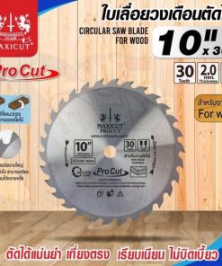 ใบเลื่อยวงเดือน size : 10"x30T MAXICUT Procut