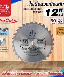 ใบเลื่อยวงเดือน size : 12"x30T MAXICUT Procut