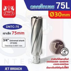 ดอก Jet Broach (75Lx19.05) 30mm MAXICUT