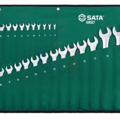 ชุดประแจแหวนข้างปากตาย 23 ชิ้น SATA 09027