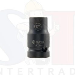 ลูกบล๊อกกระแทกทรงผอม 1/2" 6เหลี่ยม 17mm SATA 34310T