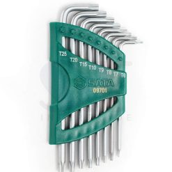 ชุดประแจหกเหลี่ยมหัวทอร์ค 8 ชิ้น SATA 09701