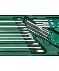 ชุดถาดประแจแหวนข้างปากตายและประแจหกเหลี่ยม 30 ชิ้น SATA 09906