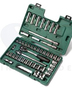 ชุดลูกบล็อก 1/2" 6เหลี่ยม 46 ชิ้น SATA 09006