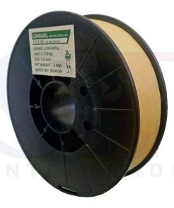 ลวดเชื่อมฟลักซ์คอร์ไม่ใช้ก๊าซ เหล็ก E-71T-GS ขนาด 0.8mm ลองเวล