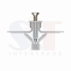 FASTENIC พุกผีเสื้อพลาสติก พร้อมสกรูหัวแบน รุ่น PBF-7 (กล่อง/60ตัว)