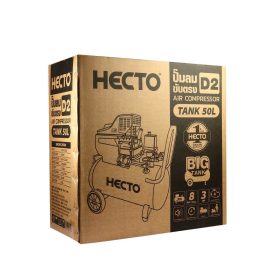 ปั๊มลมขับตรงโรตารี่ 3HP 50L HECTO รุ่น D2