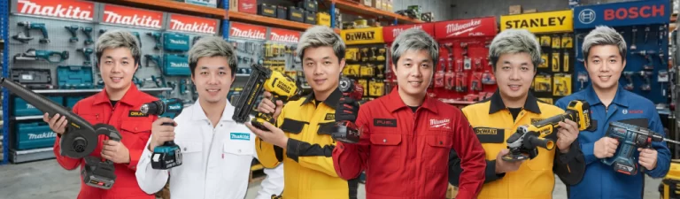 จัดอันดับแบรนด์เครื่องมือช่างยอดนิยมในไทย by stintertrade