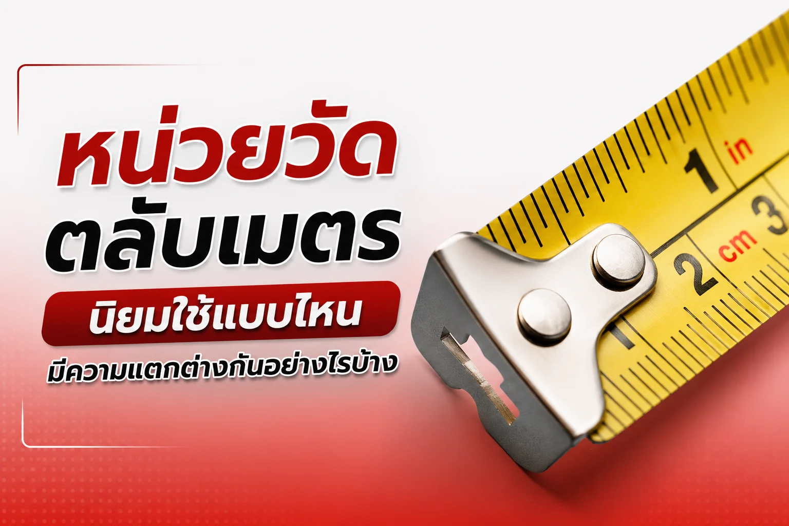 หน่วยวัดตลับเมตร